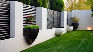 200 Backyard Fence Designs 2024 Home Garden Boundary Wall Design Ideas| Garden Wall Decoration Ideas