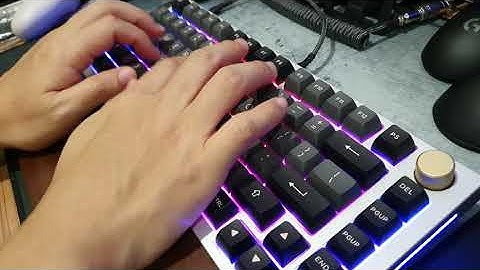 Gmmk pro mod Pe foam , poron foam, tape mod .