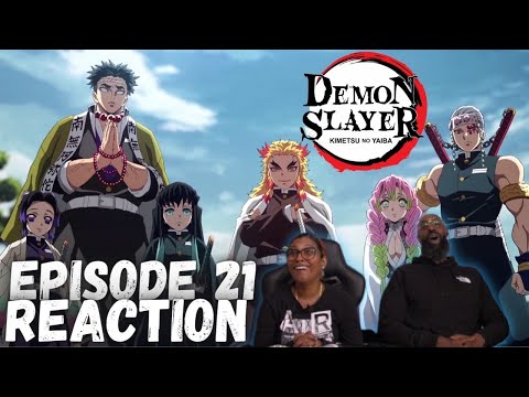 Anime Noobs Watch Demon Slayer 1X21 | Against Corps Rules Reaction