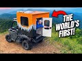 I built a micro camper that goes anywhere