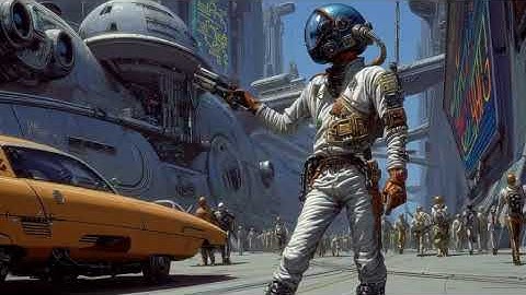 THE AURELION CHRONICLES: A Retro-Futuristic Sci-Fi World (AI Midjourney Video)