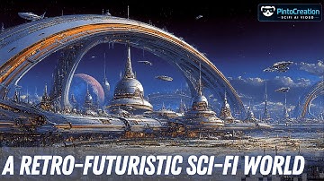 THE AURELION CHRONICLES: A Retro-Futuristic Sci-Fi World (AI Midjourney Video)