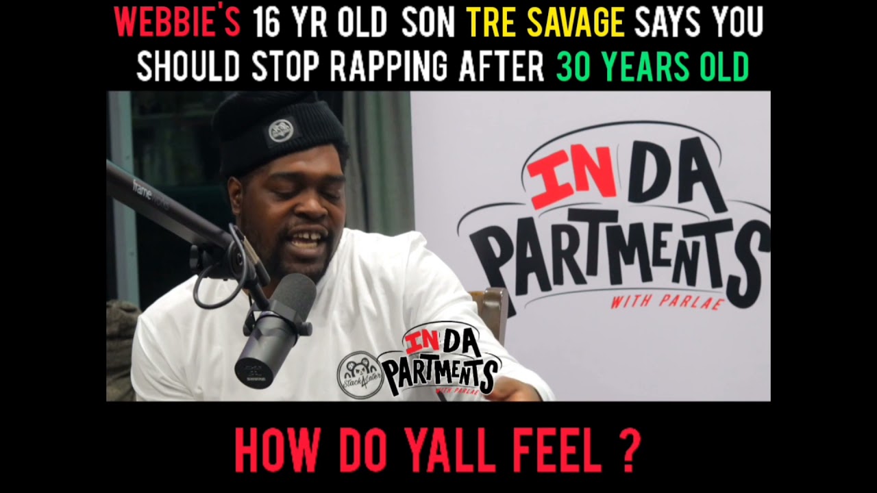 bie's 16 yr old son Tre Savage says you should Stop rapping after 30 years old YouTube