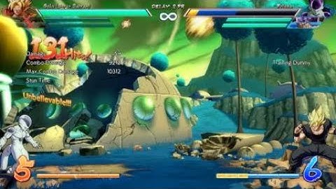 DBFZ - Bardock 90% Combo No Sparking