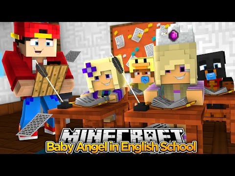Minecraft Adventure SCHOOL BABY ANGEL CAN TALK