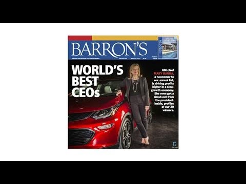 Barron's Buzz: The World's Best CEOs