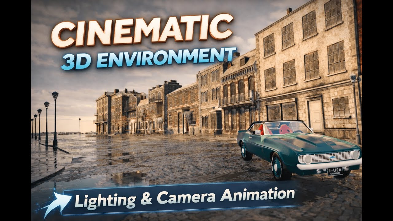 3D Interior Environment Animation | TwinMotion | Lighting & Camera Study