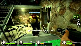 Left 4 Dead 2 - Part 2 Good Teamwork ft. Digi, Random, Klink, & Cass
