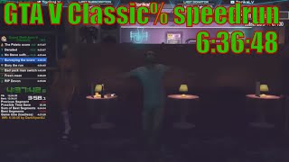 GTA V Classic% 6:36:48 speedrun