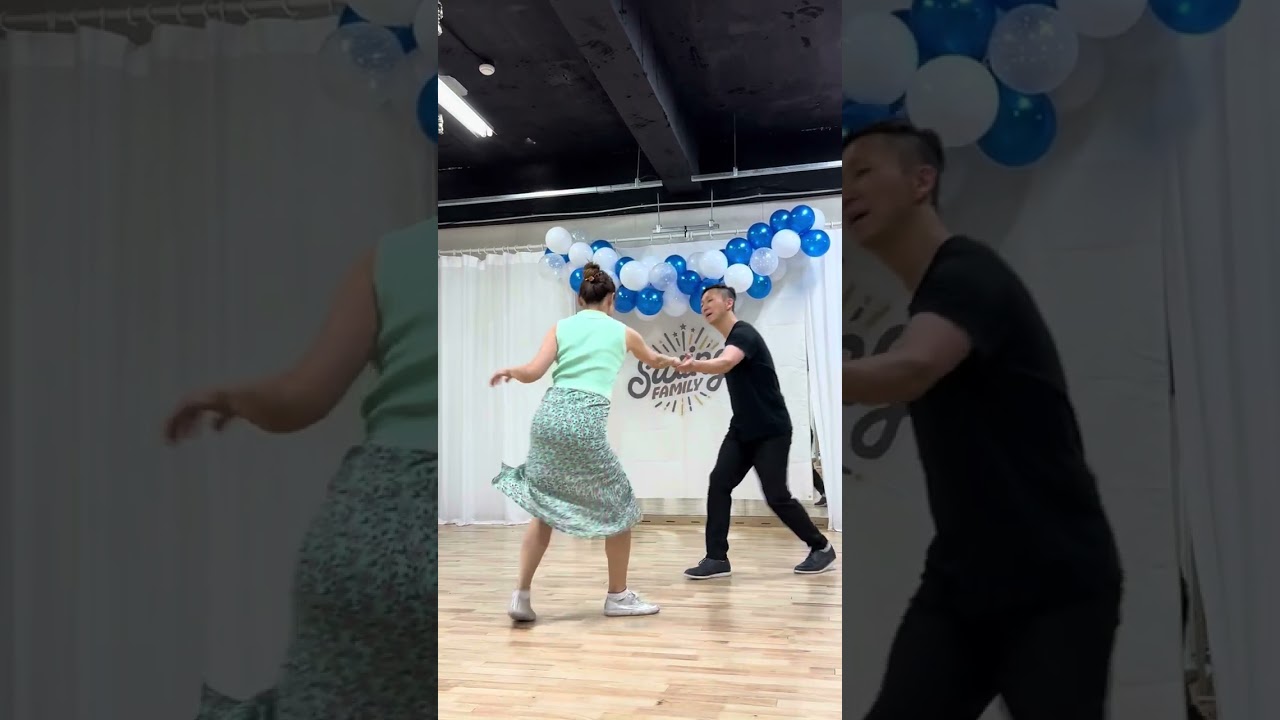 Lindyhop Intermediate (Week 6) - Nalla & Jessica @ Swing Family #swingdance