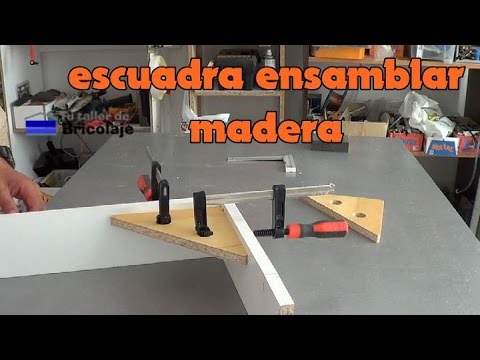 📐Cómo hacer una sencilla escuadra para ensamblar madera a 90º