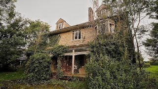 THE JUMANJI MANSION  ABANDONED HOUSE WITH EVERYTHING LEFT INSIDE  FROZEN IN TIME