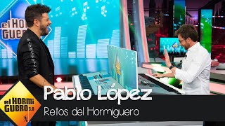 Pablo López y Pablo Motos en un divertido duelo a piano  El Hormiguero 3.0