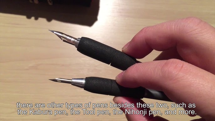 Tachikawa School G Pen For Manga Inking & Lettering  Fountain Pen Review -  Stationery Test Drive 