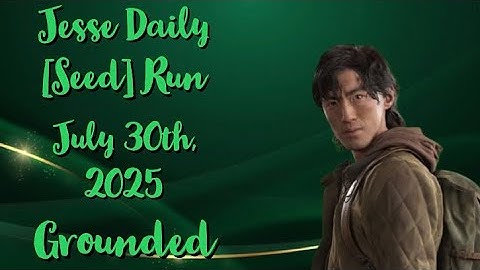 No Return [PS5] | Jesse Daily Run on Grounded Top 10 | 7/30/25 | TLOU2R