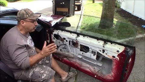 How To:  Adjust IROC Camaro Firebird Trans Am Z28 3rd Gen Windows | Help Stop Leaking T-Tops