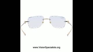 Gucci GG1703 Custom Diamond Cut Blue 300Transition Sapphire Gold Flash Mirror  Gold Blue 300Transiti