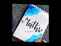 maths front page design for project 😊✖️➕➖➗#shorts #frontpage #youtubeshorts #saritapatel_87