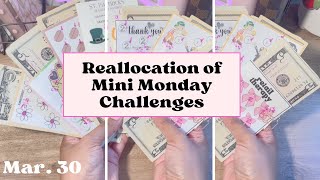 Reallocation of Mini Monday Challenges 🩷 Reallocating $128!!!🚨