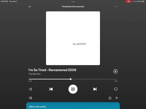 The Beatles - I’m So Tired