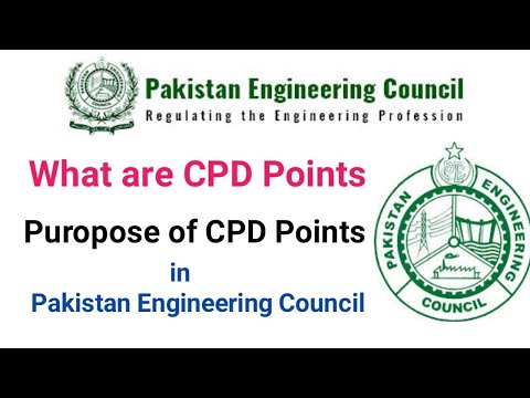 what are CPD Points & Purpose of CPD Points in Pakistan Engineering Council | CPD in PEC