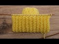 НОВИНКА! 🤗 Двухсторонний узор спицами для шарфика 👌🏻 Double-sided knitting pattern for scarf