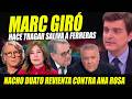 MARC GIRÓ HACE TRAGAR SALIVA A FERRERAS Y NACHO DUATO REVIENTA A ANA ROSA. PACO MARHUENDA RECIBE