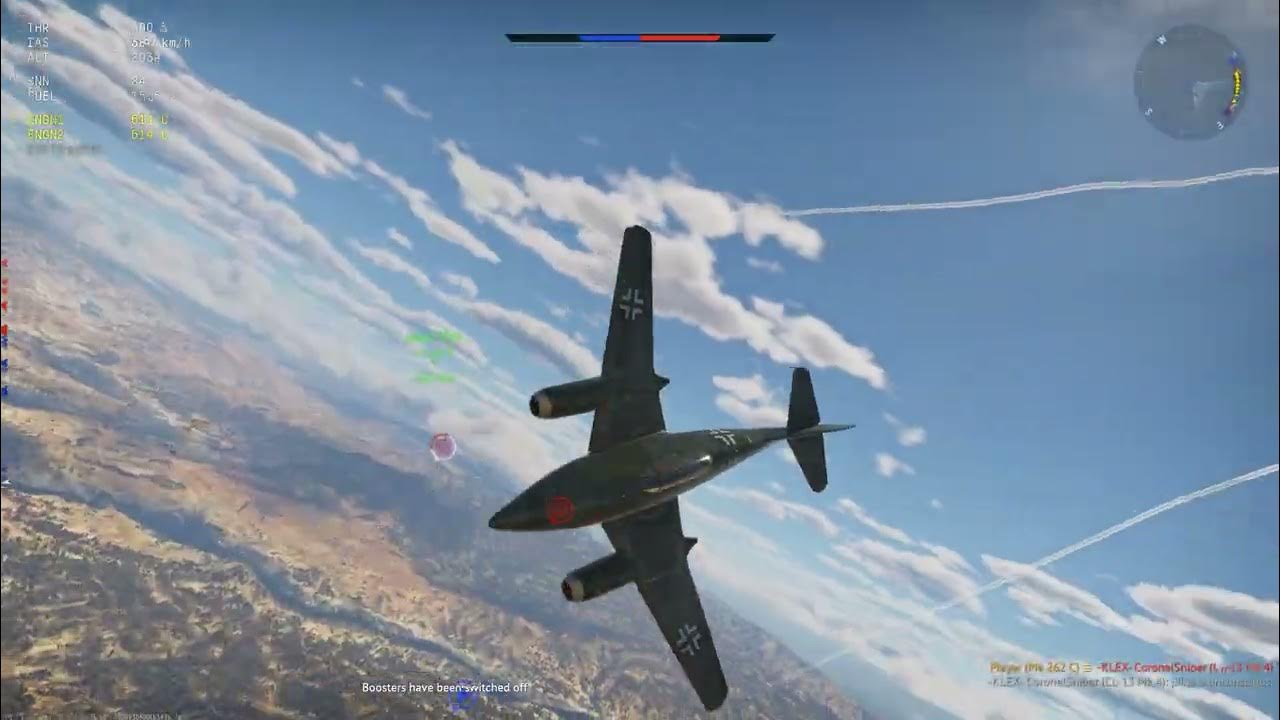 Me-262 C-2b Reversal - YouTube