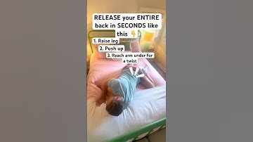 How to CRACK your ENTIRE back in SECONDS At Home