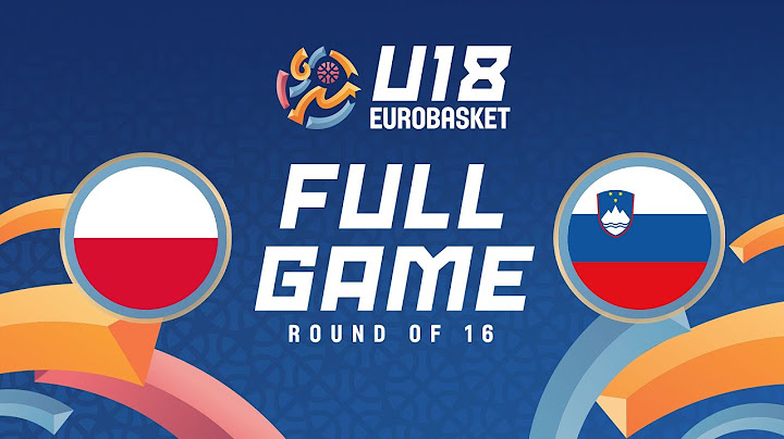 Round of 16: Poland v Slovenia | Full Basketball Game | FIBA U18 Women's EuroBasket 2025