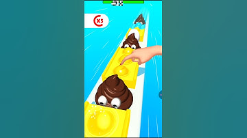 Pop Run 💩💩🤏 X-- level 177 #shorts