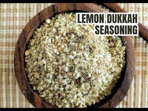 Lemon Dukkah Recipe