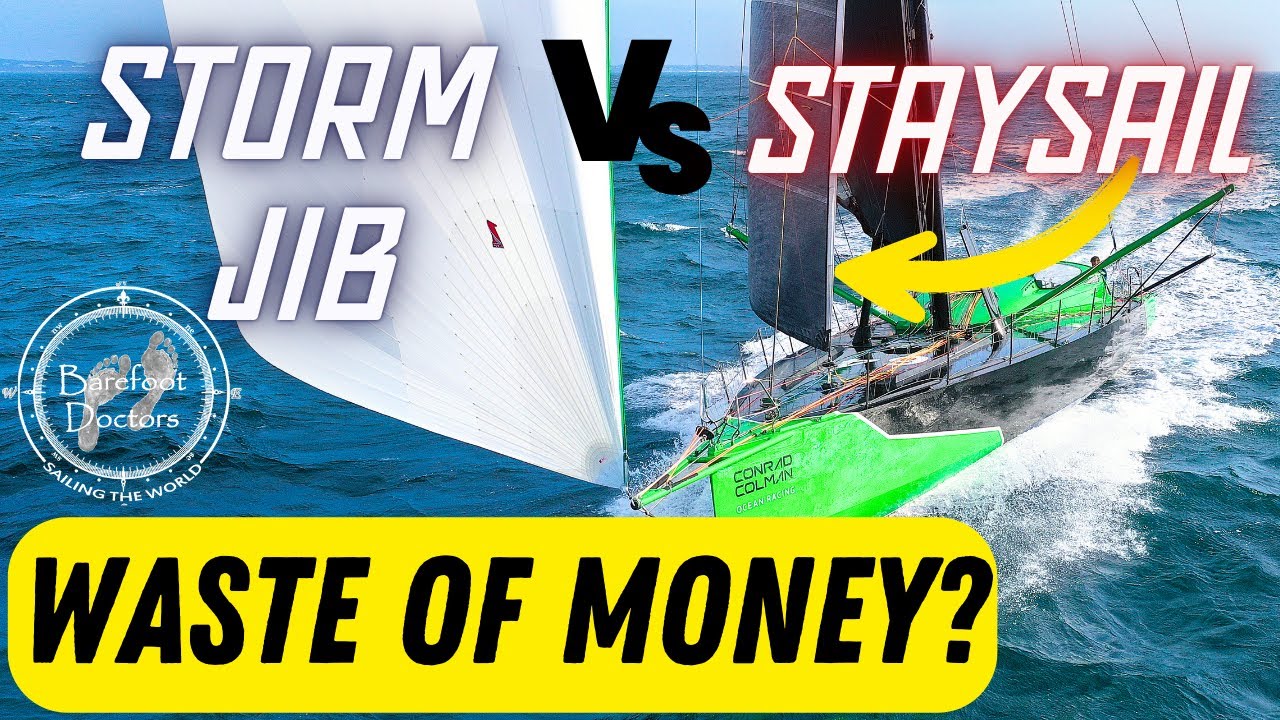 ⁣S4#18.  Storm Jib vs Staysail - Is it a Waste of money???
