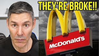 McDonald's Gives DIRE WARNING About The Economy screenshot 2