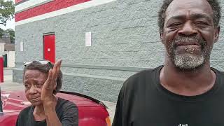 Jerry and his wife got kicked out of siesta for complaining it was too hot now living in broken car