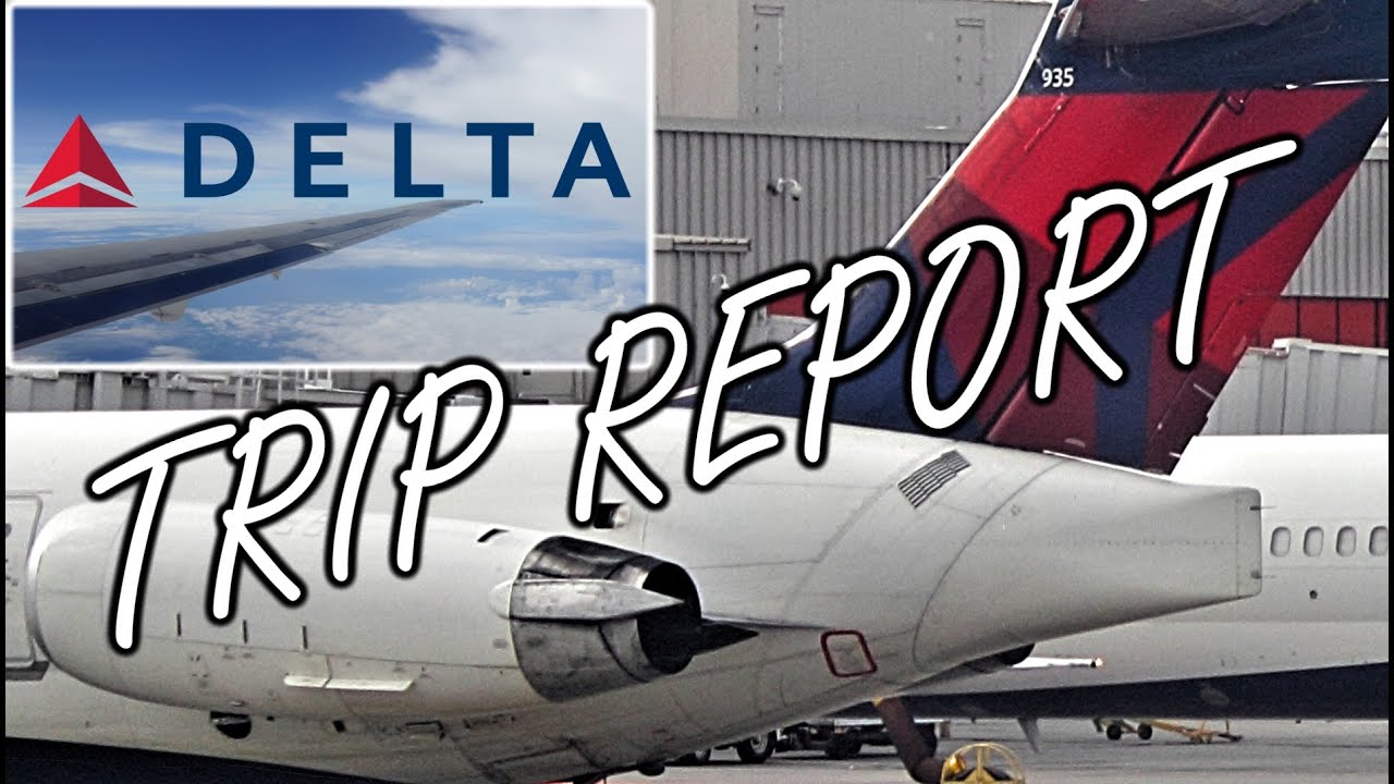 Delta Air Lines MD-80 / MD-88 Economy Trip Report / Flight ...