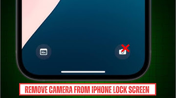 How To Remove Camera And Flashlight From Lock Screen iPhone / iOS 18