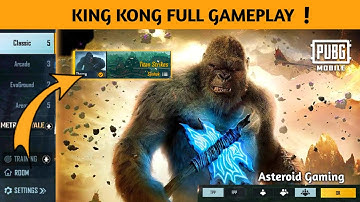 KING KONG IN SANHOK PUBG MOBILE🔥 FULL GAMEPLAY SEASON 19 NEW EVENT OF UPDATE 1.4 | GODZILLA