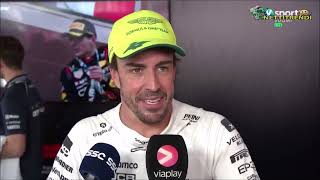 Fernando Alonso Post-Race Interview Monaco Grand Prix 2023 | F1