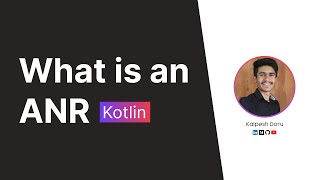 What is an ANR (Application Not Responding)?