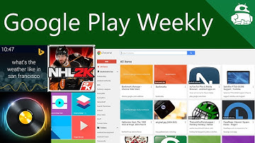 Microsoft releases apps, even more Material Design, new video games! - Google Play Weekly