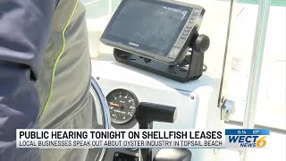 Local businesses speak out about public hearing tonight on shellfish leases