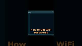 How to Get WiFi Password With Python #shorts