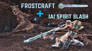 How strong is Frostcraft with Iai Spirit Slash?