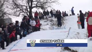 Tekmovanje v smučarskih skokih - VUZMETINCI - 21.1.2013