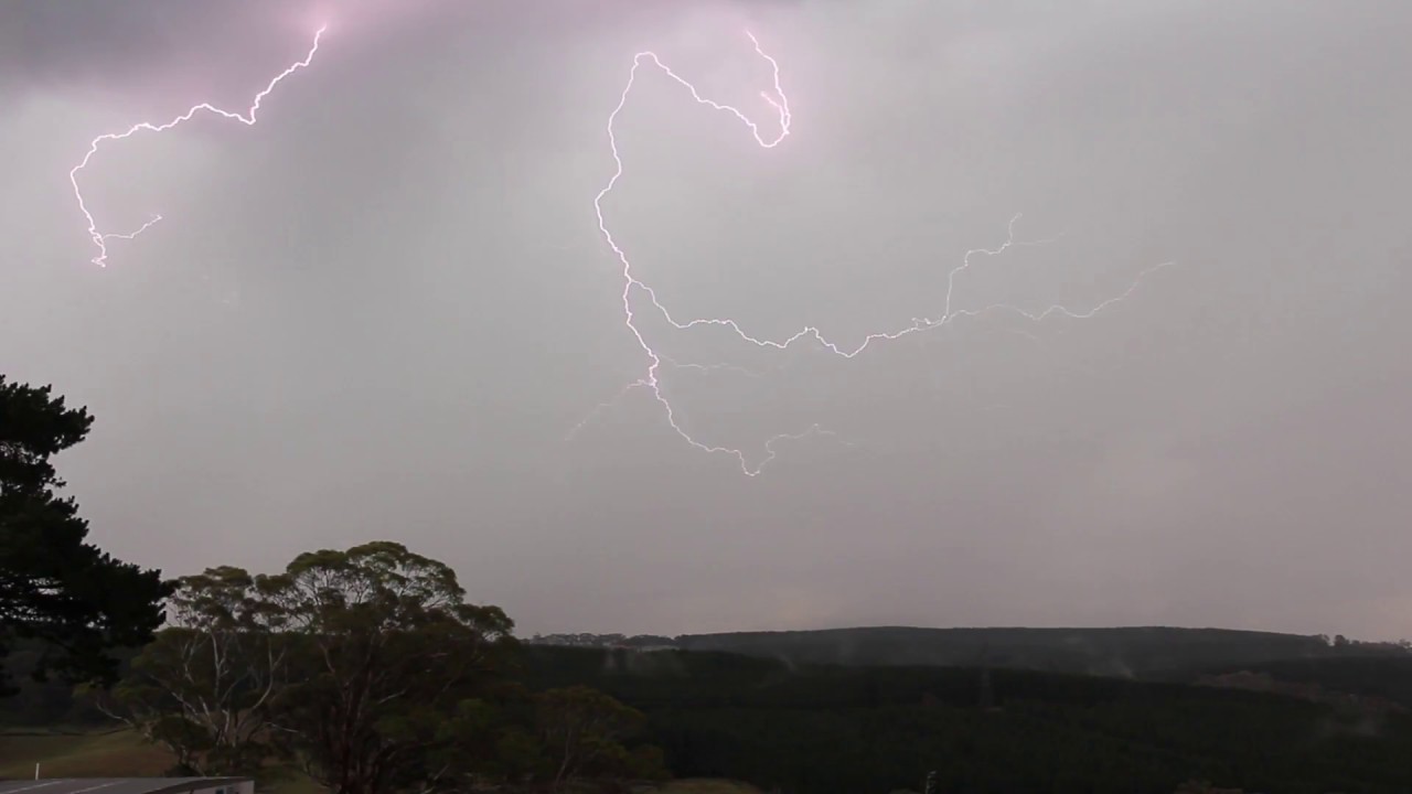 Central Tablelands Lightning - 17th December 2017