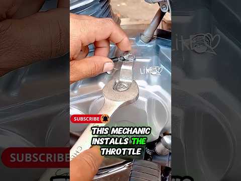 No More Struggle! Honda Gas Cable Installation Made Simple⁉️ #automobile #mechanic #diy #repair