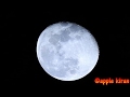 Moon zoom in apple kiran