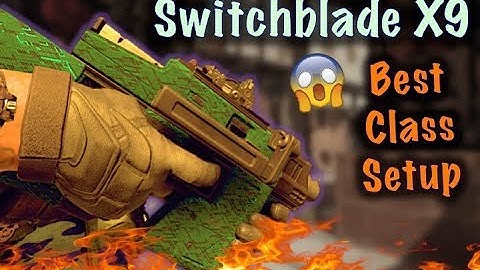 OP Best SWITCHBLADE X9 Class Setup (MELTS!) | Black Ops 4