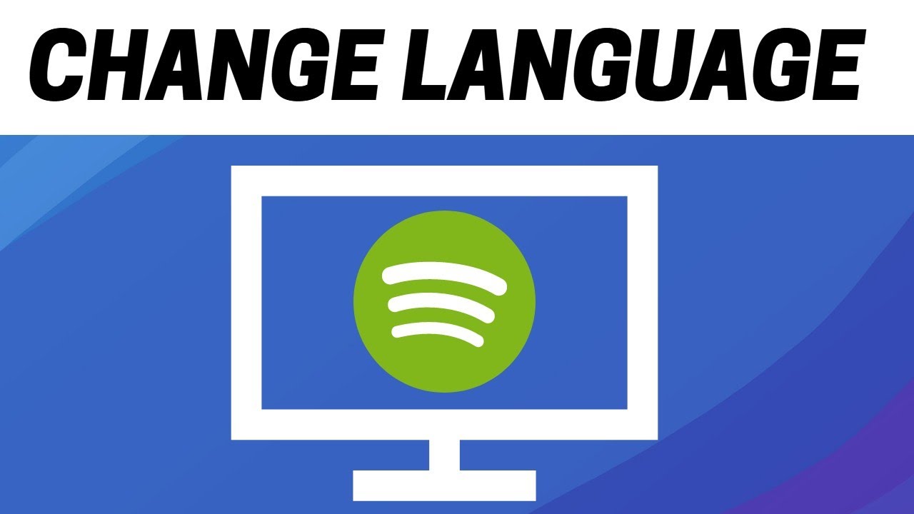 How To Change Language On Spotify PC - YouTube